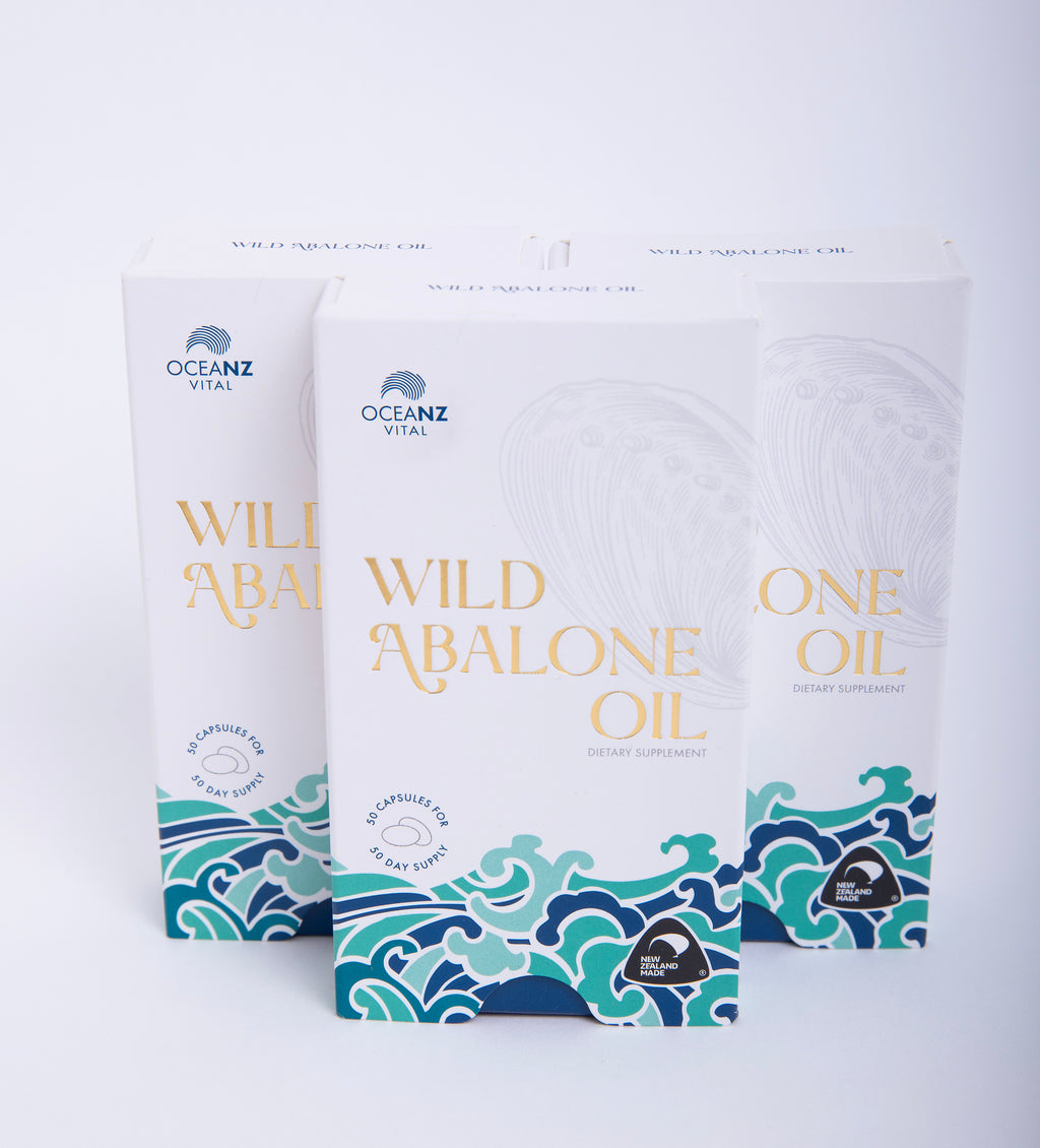 Wild NZ Abalone Oil (3 Boxes)