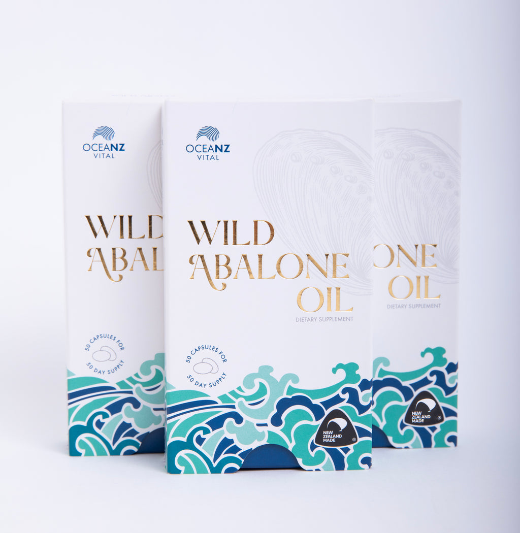 Wild NZ Abalone Oil (3 Boxes)