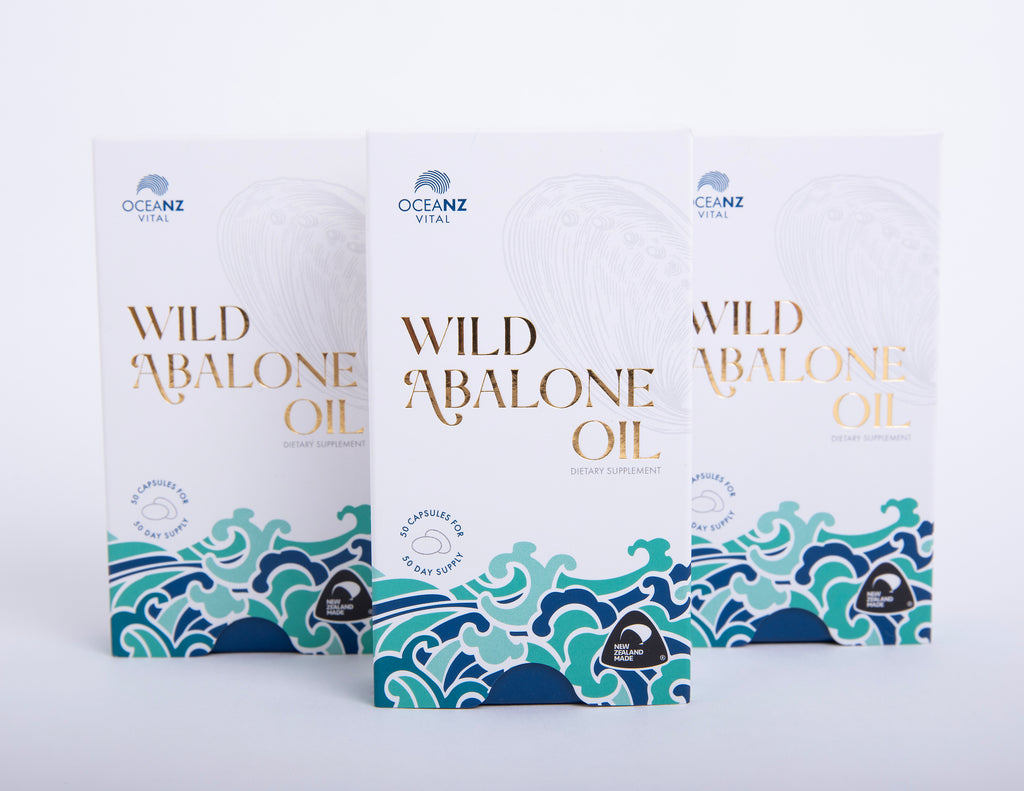 Wild NZ Abalone Oil (3 Boxes)