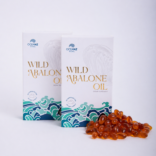 Wild NZ Abalone Oil (2 Boxes)