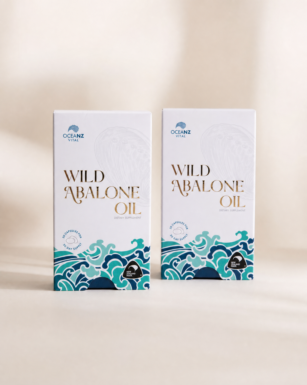 Oceanz Vital, New Zealand Wild Abalone Oil - 30 Capsules